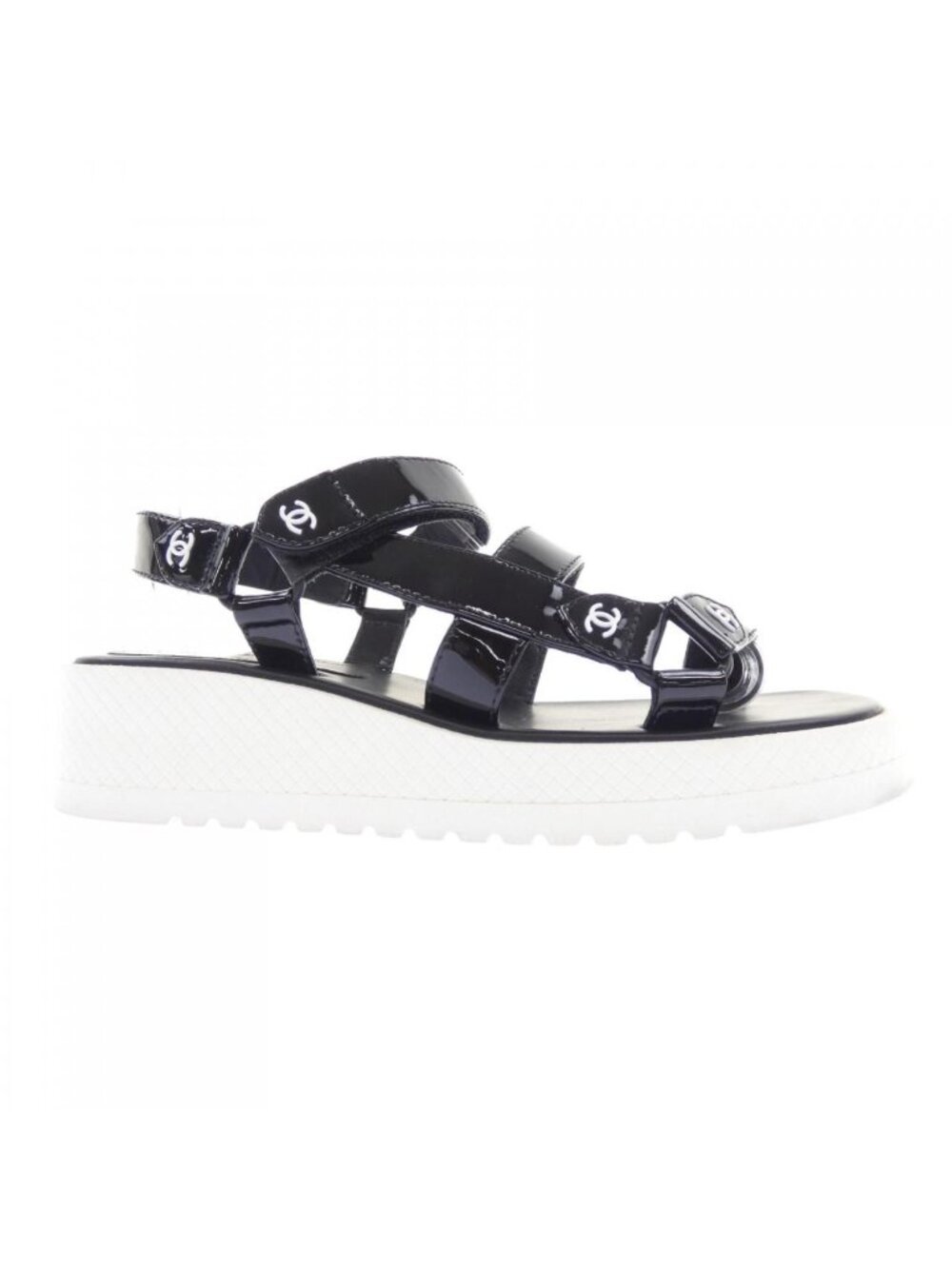 Chanel Sandals Black